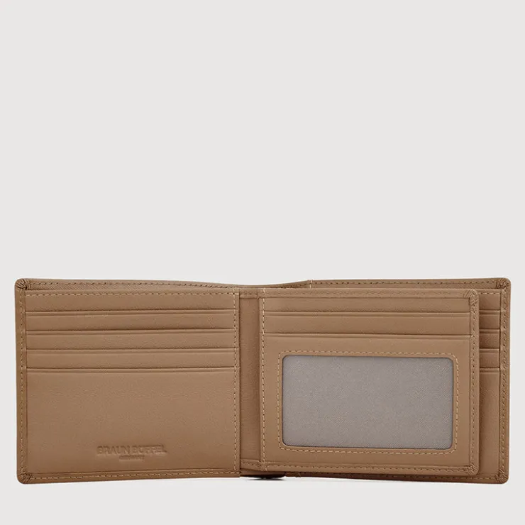 Braun Büffel Compact Wallets | Wallets & Small Leather Goods>ADAM CENTRE FLAP CARDS WALLET