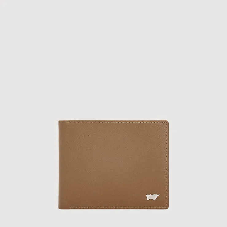 Braun Büffel Compact Wallets | Wallets & Small Leather Goods>ADAM WALLET WITH COIN COMPARTMENT