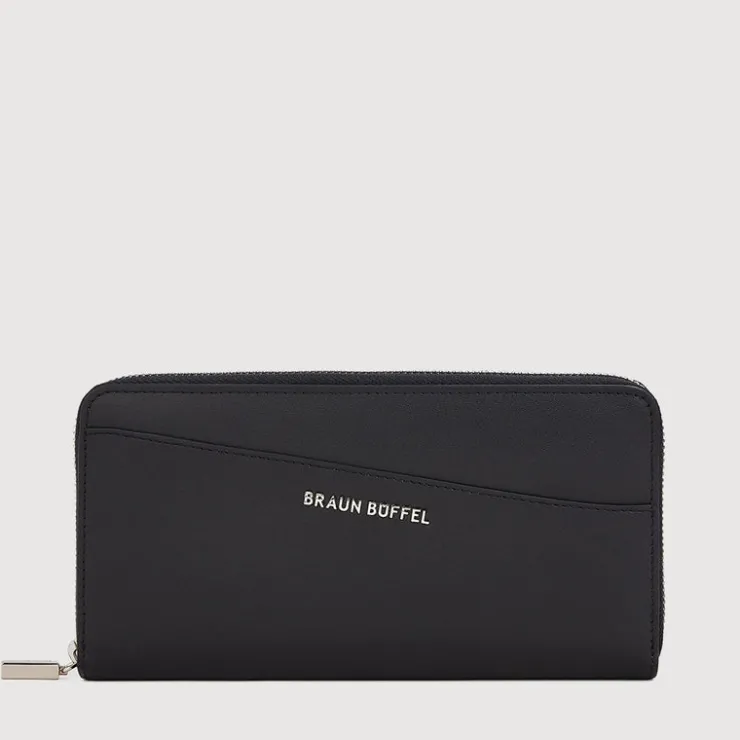 Women Braun Büffel Long Wallets | Wallets & Small Leather Goods>AGMA ZIP LONG WALLET