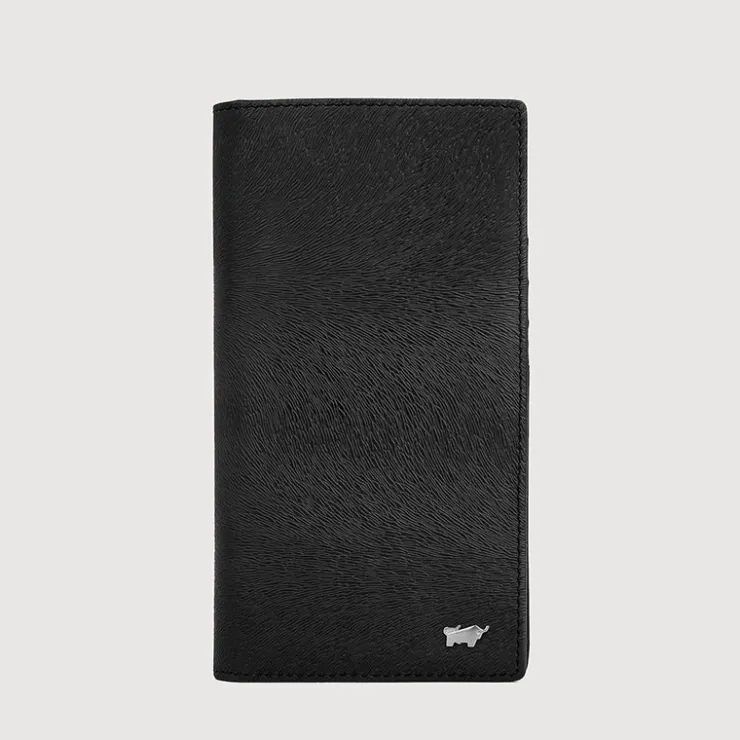 Braun Büffel Long Wallets | Wallets & Small Leather Goods>AGMARINE BIFOLD LONG WALLET WITH ZIP COMPARTMENT (BOX GUSSET)