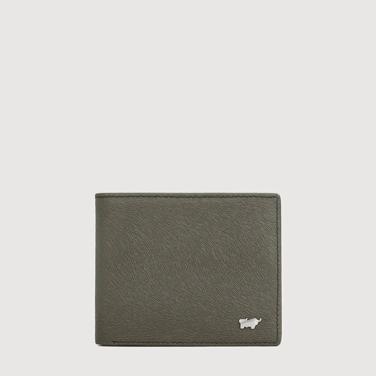 Braun Büffel Compact Wallets | Wallets & Small Leather Goods>AGMARINE CENTRE FLAP WALLET WITH COIN COMPARTMENT