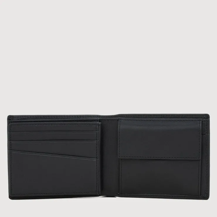 Braun Büffel Compact Wallets | Wallets & Small Leather Goods>ANDERS CENTRE FLAP WALLET WITH COIN COMPARTMENT