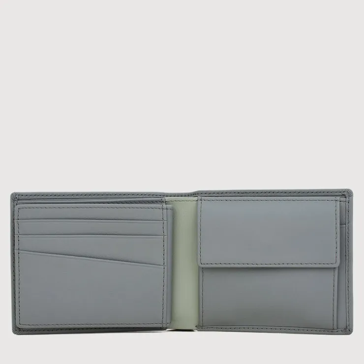 Braun Büffel Compact Wallets | Wallets & Small Leather Goods>ANDERS CENTRE FLAP WALLET WITH COIN COMPARTMENT