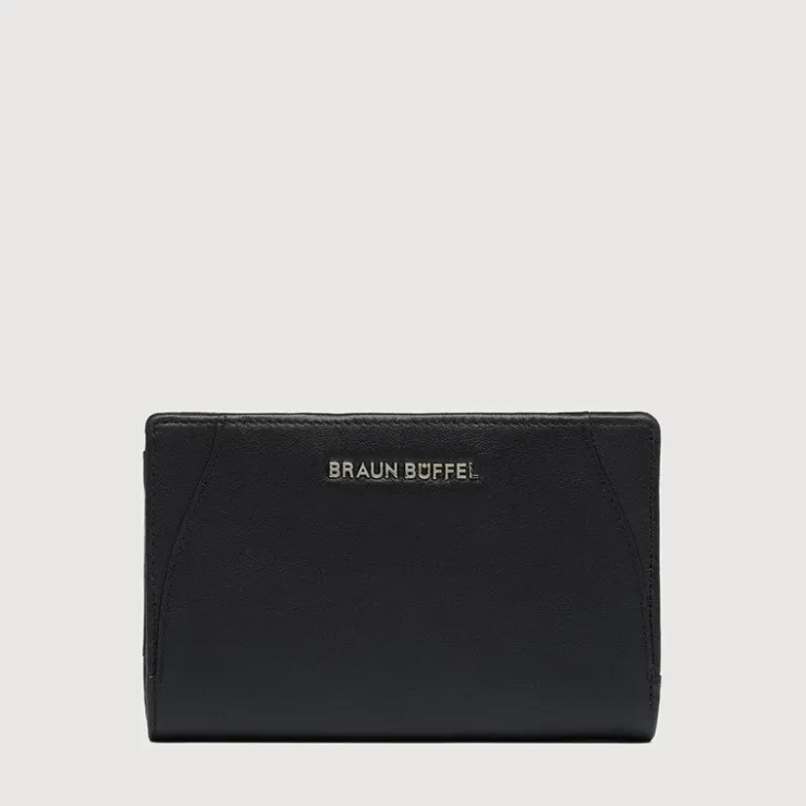 Women Braun Büffel Wallets & Small Leather Goods | Compact Wallets>ARCUS BIFOLD SHORT WALLET WITH EXTERNAL COIN COMPARTMENT