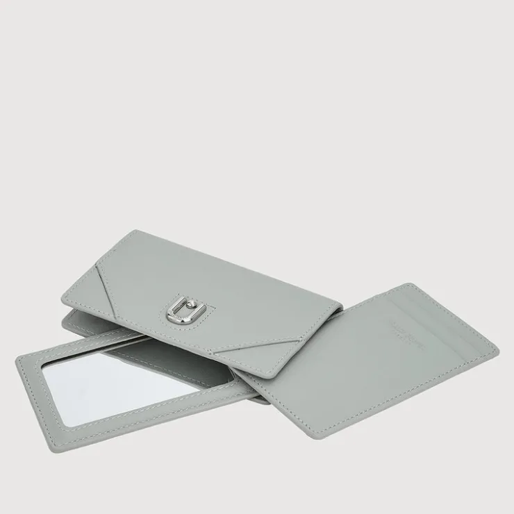 Women Braun Büffel Card Holders | Wallets & Small Leather Goods>ARIA CARD CASE WITH MIRROR
