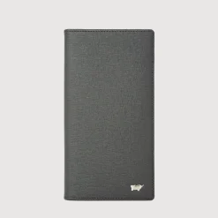 Braun Büffel Long Wallets>BERGEN BIFOLD LONG WALLET WITH ZIP COMPARTMENT (BOX GUSSET)