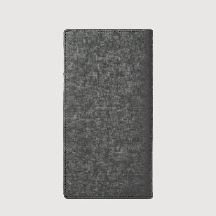 Braun Büffel Long Wallets>BERGEN BIFOLD LONG WALLET WITH ZIP COMPARTMENT (BOX GUSSET)