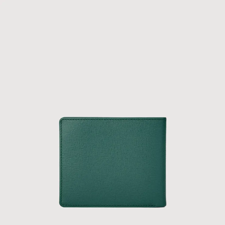 Braun Büffel Compact Wallets>BERGEN CENTRE FLAP CARDS WALLET