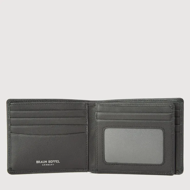 Braun Büffel Compact Wallets>BERGEN CENTRE FLAP CARDS WALLET