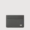 Braun Büffel Card Holders>BERGEN FLAT CARD HOLDER WITH COIN COMPARTMENT