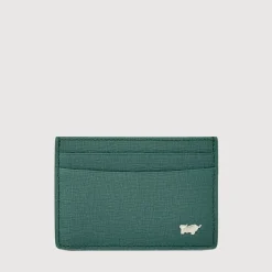 Braun Büffel Card Holders>BERGEN FLAT CARD HOLDER WITH COIN COMPARTMENT