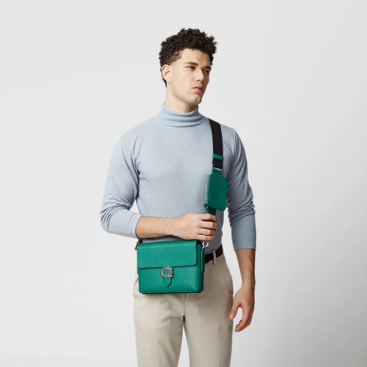 Braun Büffel Messenger Bags>BERGEN MINI MESSENGER
