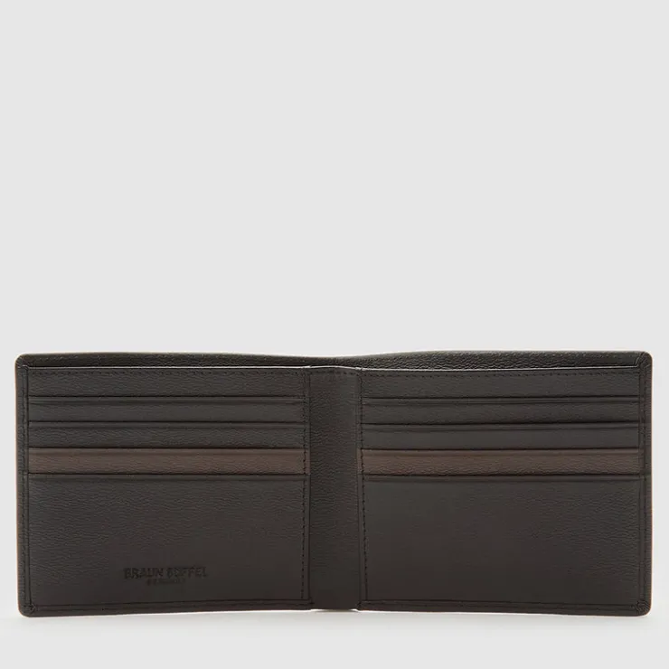 Braun Büffel Compact Wallets>BOSO 8 CARDS WALLET