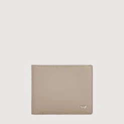 Braun Büffel Compact Wallets>BURLS CENTRE FLAP CARDS WALLET