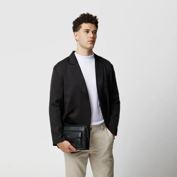 Braun Büffel Clutch Bags>BURLS MEDIUM CLUTCH