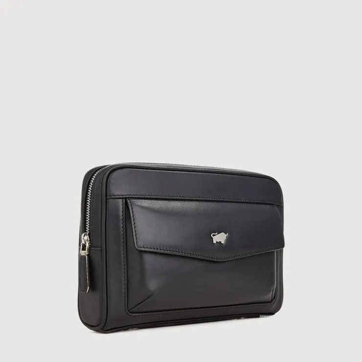 Braun Büffel Clutch Bags>BURLS MEDIUM CLUTCH