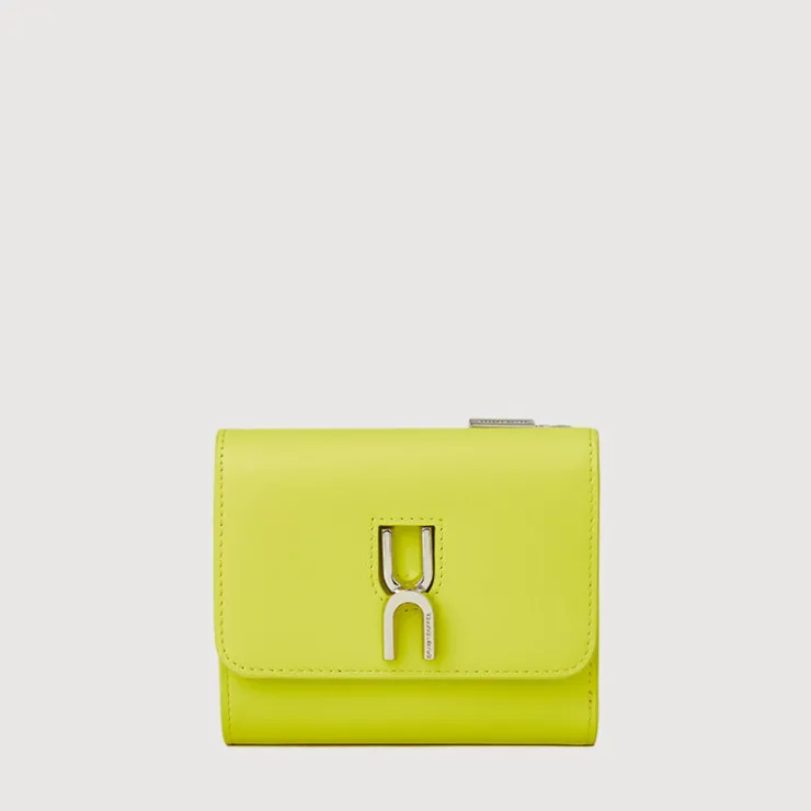 Women Braun Büffel Compact Wallets | Wallets & Small Leather Goods>CEDORE TRIFOLD SMALL WALLET WITH EXTERNAL COIN COMPARTMENT