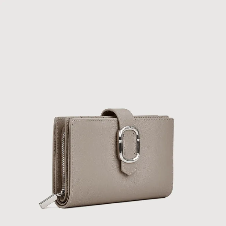 Women Braun Büffel Compact Wallets | Wallets & Small Leather Goods>CERULE BIFOLD SHORT WALLET WITH EXTERNAL COIN COMPARTMENT