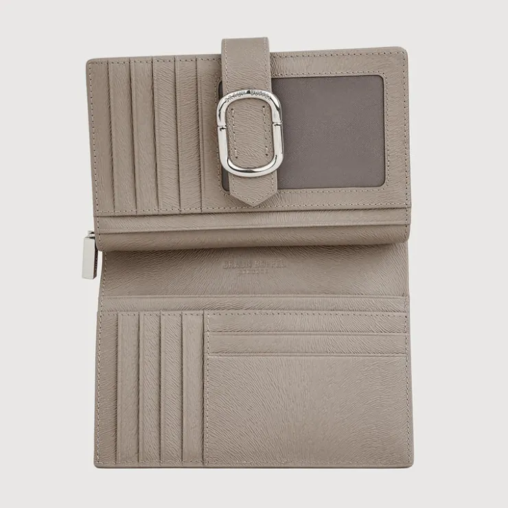 Women Braun Büffel Compact Wallets | Wallets & Small Leather Goods>CERULE BIFOLD SHORT WALLET WITH EXTERNAL COIN COMPARTMENT