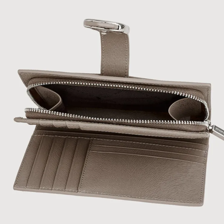 Women Braun Büffel Compact Wallets | Wallets & Small Leather Goods>CERULE BIFOLD SHORT WALLET WITH EXTERNAL COIN COMPARTMENT
