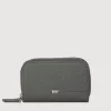 Braun Büffel Coin Holders>CRAIG COIN HOLDER WITH KEY RING