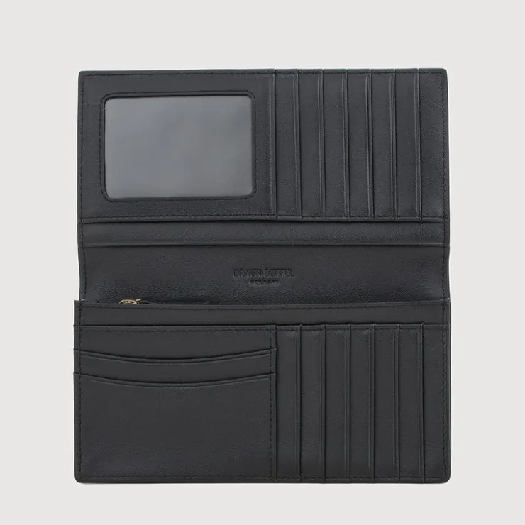 Women Braun Büffel Long Wallets | Wallets & Small Leather Goods>ELARA BIFOLD LONG WALLET WITH ZIP COMPARTMENT