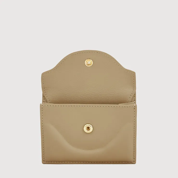 Women Braun Büffel Card Holders | Wallets & Small Leather Goods>ELARA FLAT CARD HOLDER WITH COIN COMPARTMENT
