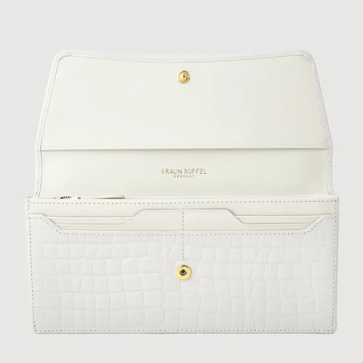 Women Braun Büffel Long Wallets | Wallets & Small Leather Goods>EWIG BIFOLD LONG WALLET WITH ZIP COMPARTMENT (BOX GUSSET)