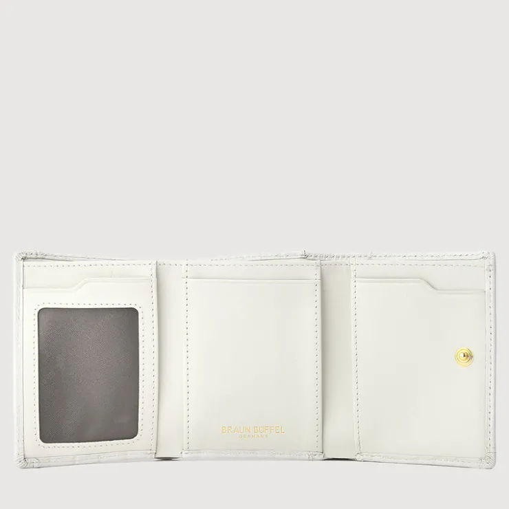 Women Braun Büffel Compact Wallets | Wallets & Small Leather Goods>EWIG TRIFOLD SMALL WALLET WITH EXTERNAL COIN COMPARTMENT