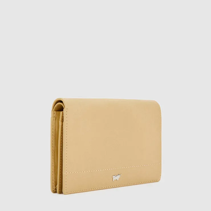 Women Braun Büffel Compact Wallets | Wallets & Small Leather Goods>EYANA BIFOLD 3/4 WALLET (BOX GUSSET)