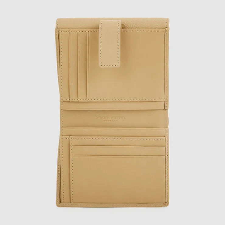 Women Braun Büffel Compact Wallets | Wallets & Small Leather Goods>EYANA BIFOLD SMALL WALLET WITH EXTERNAL COIN COMPARTMENT