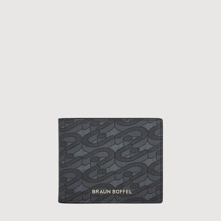 Braun Büffel Compact Wallets | Wallets & Small Leather Goods>FELIX CENTRE FLAP WALLET WITH COIN COMPARTMENT