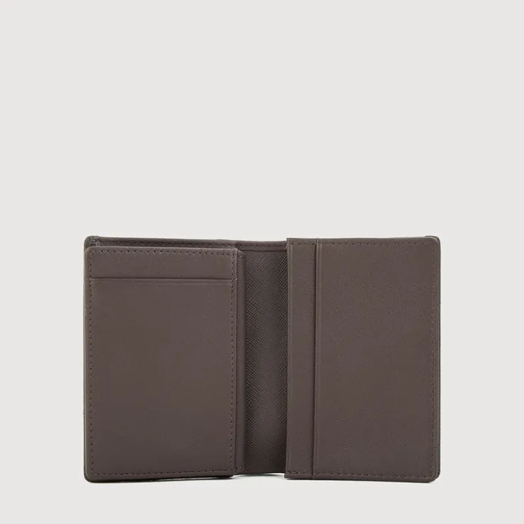 Braun Büffel Card Holders | Wallets & Small Leather Goods>GALLION CENTRE FLAP CARD HOLDER WITH NOTES COMPARTMENT (BOX GUSSET)