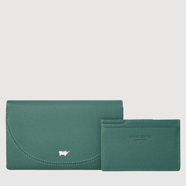 Women Braun Büffel Compact Wallets | Wallets & Small Leather Goods>HINNA BIFOLD 3/4 WALLET (BOX GUSSET)