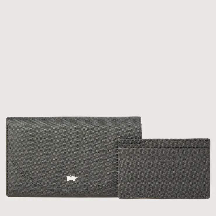 Women Braun Büffel Compact Wallets | Wallets & Small Leather Goods>HINNA BIFOLD 3/4 WALLET (BOX GUSSET)