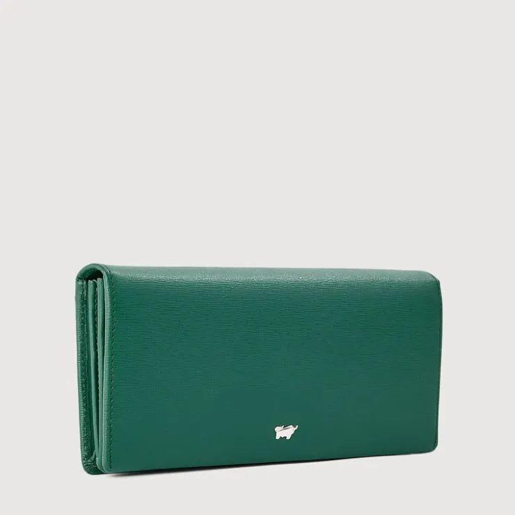 Women Braun Büffel Long Wallets | Wallets & Small Leather Goods>HINNA BIFOLD LONG WALLET WITH ZIP COMPARTMENT (BOX GUSSET)