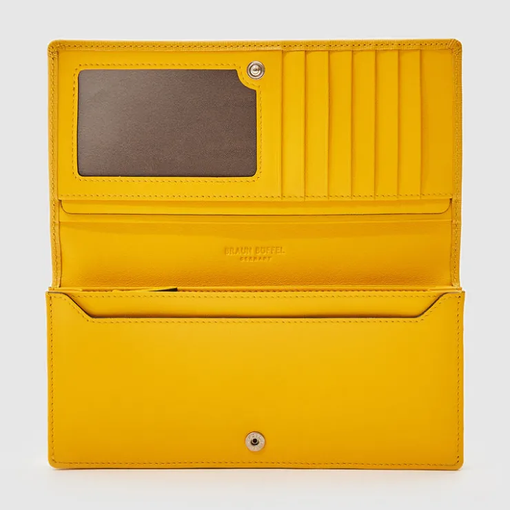 Women Braun Büffel Long Wallets | Wallets & Small Leather Goods>HINNA BIFOLD LONG WALLET WITH ZIP COMPARTMENT (BOX GUSSET)