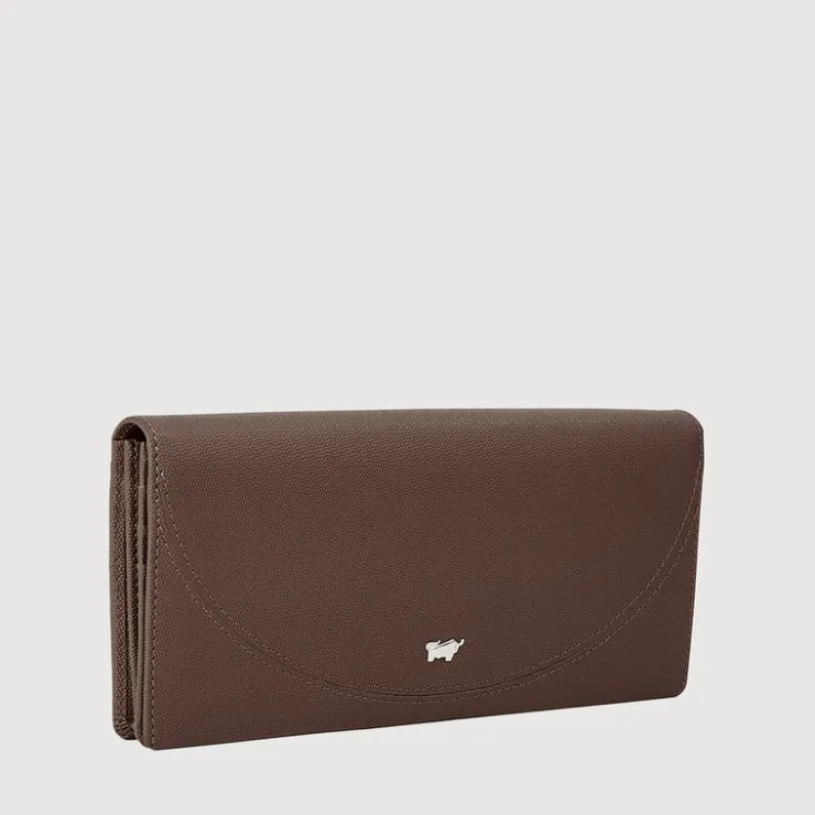 Women Braun Büffel Long Wallets | Wallets & Small Leather Goods>HINNA BIFOLD LONG WALLET WITH ZIP COMPARTMENT (BOX GUSSET)