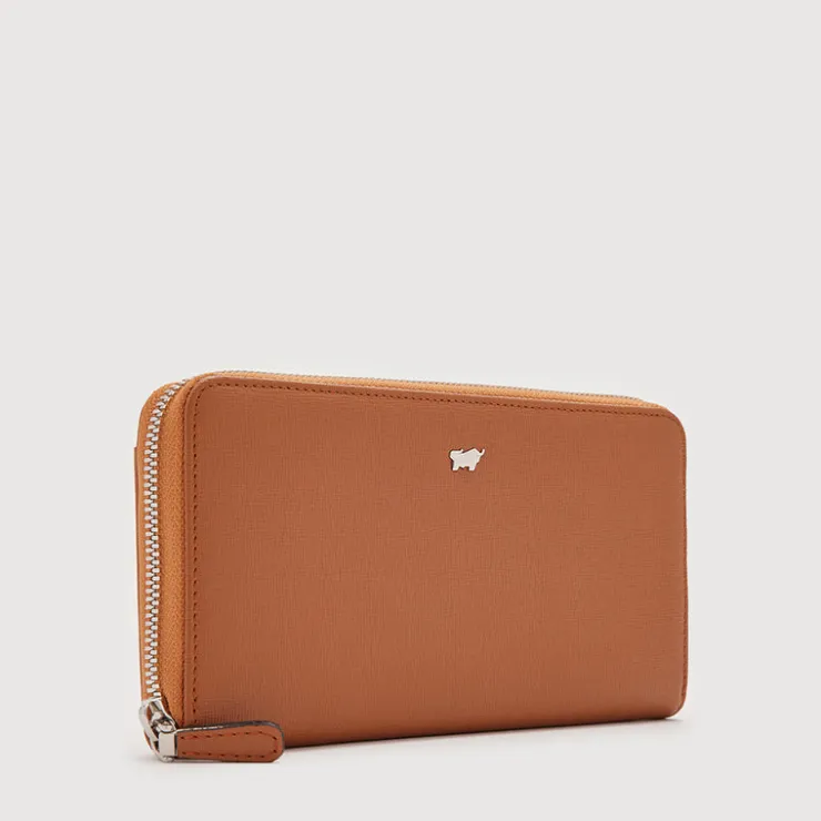 Women Braun Büffel Long Wallets | Wallets & Small Leather Goods>HINNA ZIP LONG WALLET (3 GUSSET)