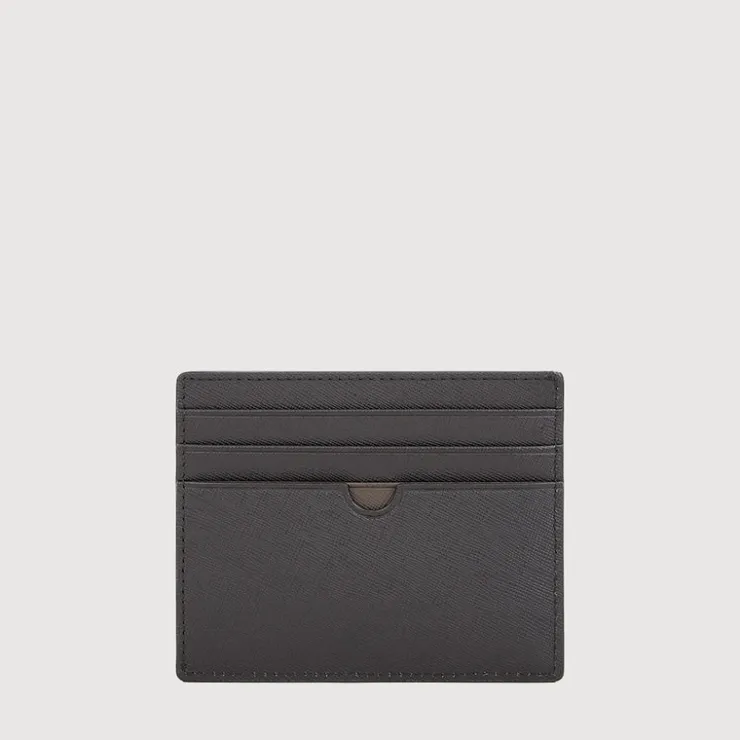 Braun Büffel Card Holders>IKON FLAT CARD HOLDER