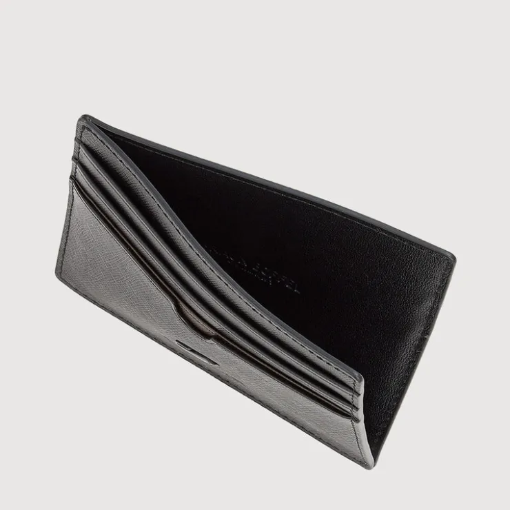 Braun Büffel Card Holders>IKON FLAT CARD HOLDER