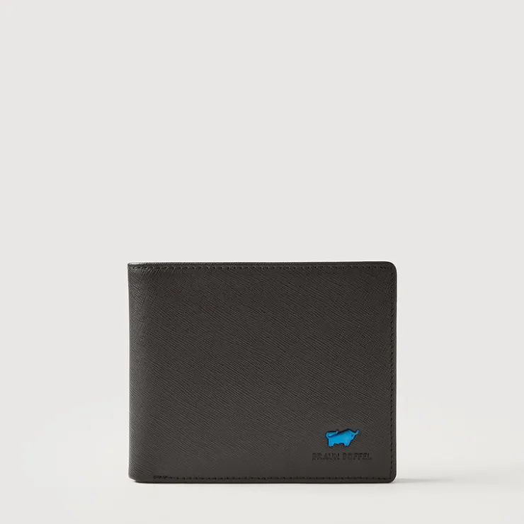 Braun Büffel Compact Wallets>IKON WALLET WITH COIN COMPARTMENT