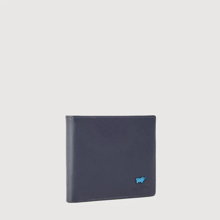 Braun Büffel Compact Wallets>IKON WALLET WITH COIN COMPARTMENT