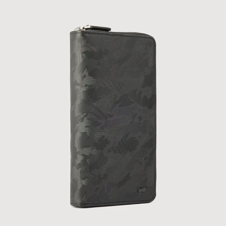 Braun Büffel Long Wallets>JACOB ZIP LONG WALLET (FULLY OPEN)