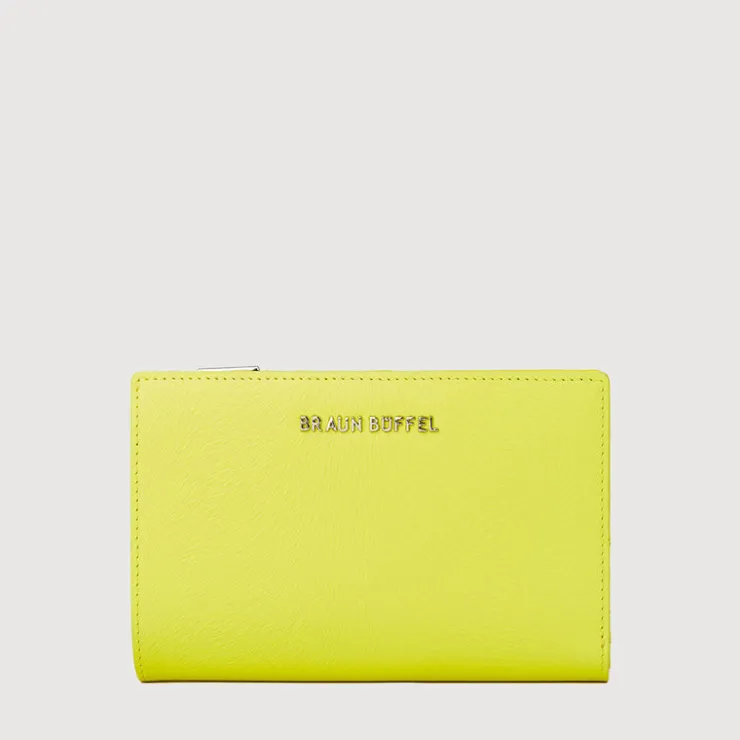 Women Braun Büffel Compact Wallets | Wallets & Small Leather Goods>LINUS BIFOLD 3/4 WALLET WITH EXTERNAL COIN COMPARTMENT