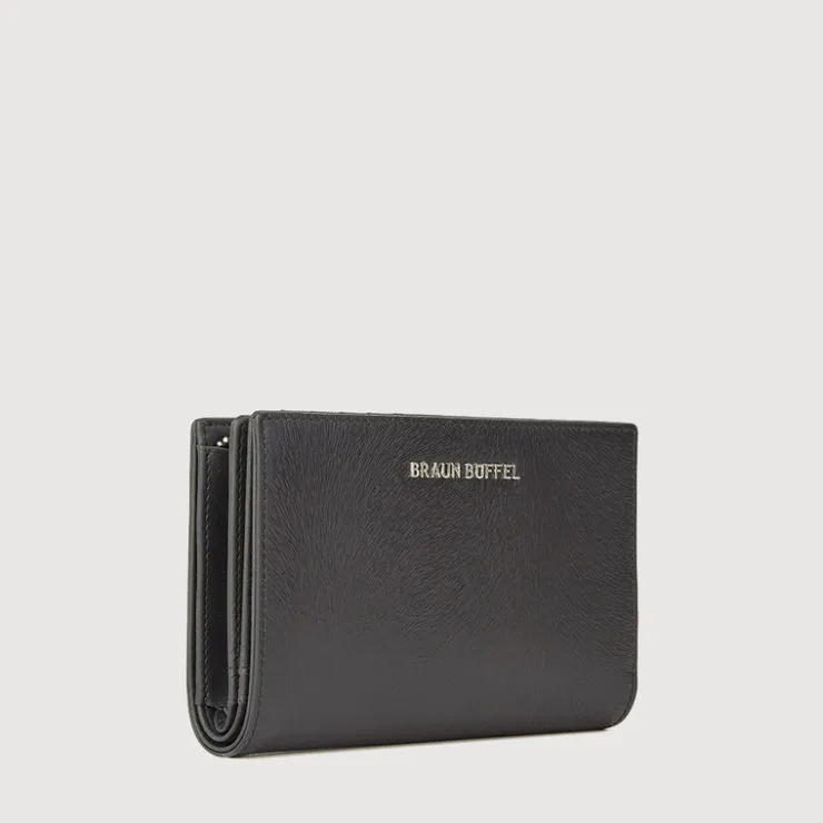Women Braun Büffel Compact Wallets | Wallets & Small Leather Goods>LINUS BIFOLD 3/4 WALLET WITH EXTERNAL COIN COMPARTMENT