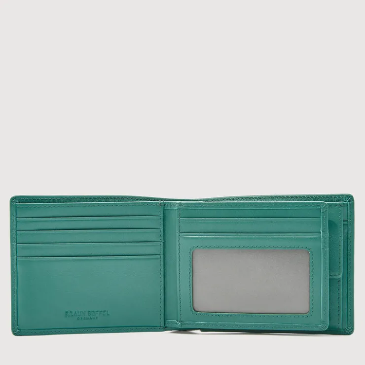 Braun Büffel Compact Wallets>LUCIO CENTRE FLAP WALLET WITH COIN COMPARTMENT