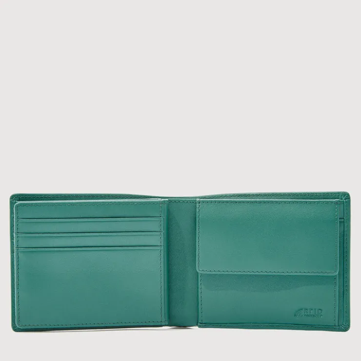 Braun Büffel Compact Wallets>LUCIO CENTRE FLAP WALLET WITH COIN COMPARTMENT