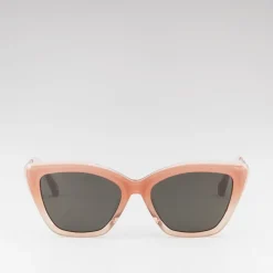 Women Braun Büffel Accessories | Eyewear>MELIA CAT-EYE FRAME ACETATE SUNGLASSES IN GRADIENT BROWN PINK WITH GREY LENS