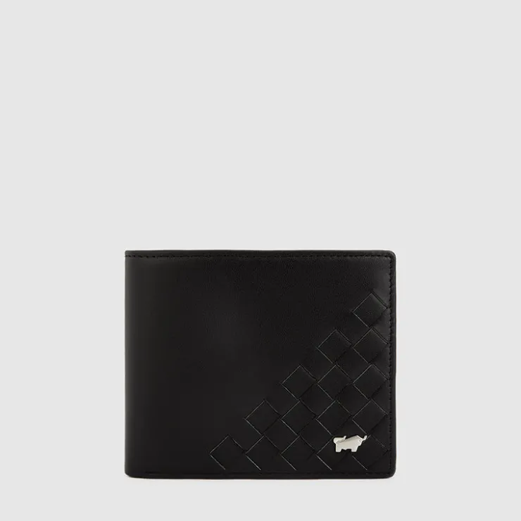 Braun Büffel Compact Wallets | Wallets & Small Leather Goods>MEMPHIS CENTRE FLAP WALLET WITH COIN COMPARTMENT
